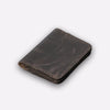 handmade leather bifold wallet